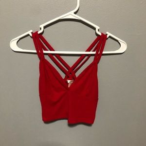 NWOT Tilly’s Red Tank Top